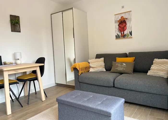 Апартаменти Juan Les Pins Balcon 10min Антіб